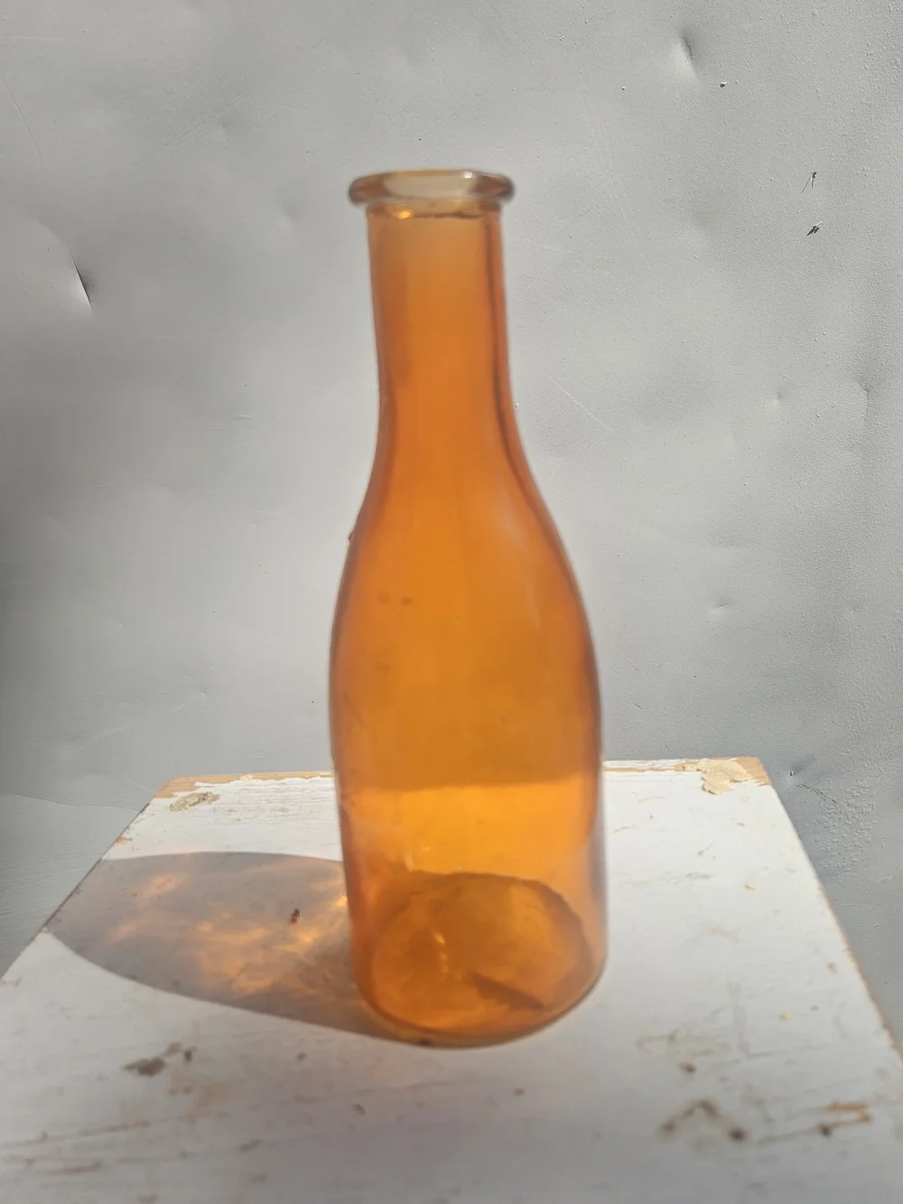 Source Unknown Orange and Yellow Glass Vase Trio - Colorful Home Accent